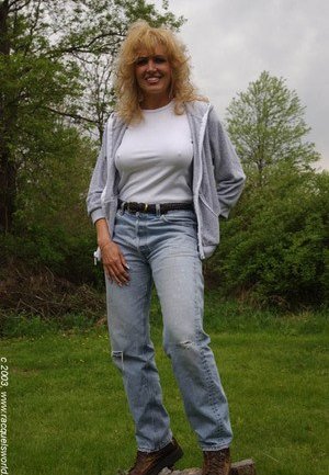 Granny in Jeans Pictures